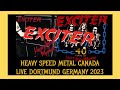 Capture de la vidéo Exciter - 40 Years Of Heavy Metal Maniac - Live 24.05. 2023 Junkyard Dortmund Germany - Full Show !!