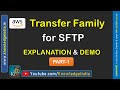 AWS - Transfer Family | Managed SFTP Service from AWS | Explanation & Demo | Part 01