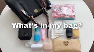 [ What's in my bag? ] ミニマリストになれない心配性なカバンの中身🧳高見えするおすすめカバン、Sudio N2 pro🎧