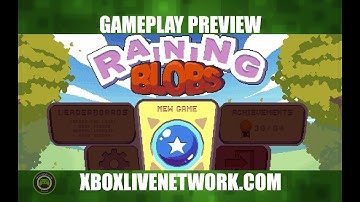 Raining Blobs Gameplay on Xbox One With Deus Legend