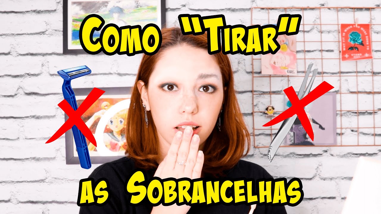 Como "tirar" as sobrancelhas │Obsidiana