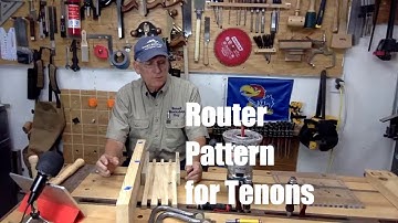 Cutting Tenons Using a Pattern for Your Router