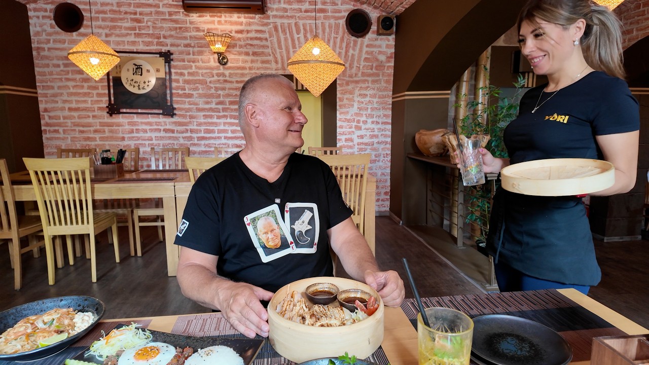 Jiří Kajínek testuje ASII v centru Prahy!🍜 4 jídla z YORI, která tě dostanou!