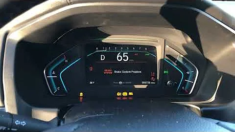 Honda Odyssey Elite Vehicle Stability Assist Problem