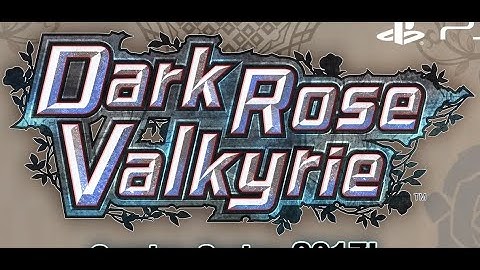 Dark Rose Valkyrie (PS4) 02 Research Turn-Based Anime RPGs