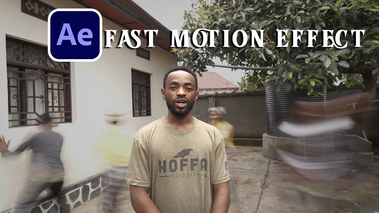 CREATE FAST MOTION EFFECT IN ADOBE AFTER EFFECT - YouTube