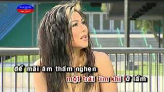 Video thumbnail of "Karaoke Trai Tim Lo Lam (Trieu Ngoc Yen)"