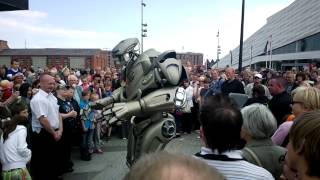 Titan the Robot in Liverpool.