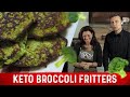 Keto Broccoli Fritters Recipe | Karen and Eric Berg