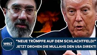 Iran-Krieg Neue Trümpfe Auf Dem Schlachtfeld Jetzt Drohen Die Mullahs Us-Präsident Trump Direkt
