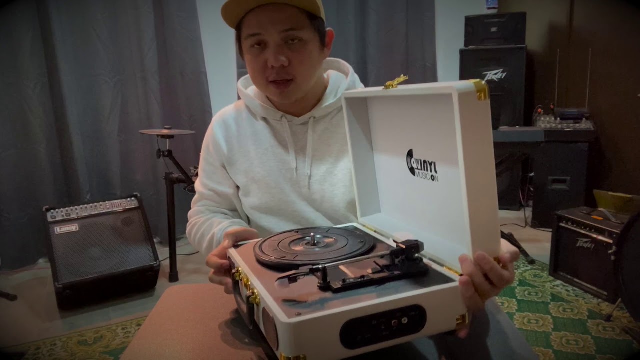 Vinyl Music On Suitcase Turntable! Unboxing & Review [Malaysia] YouTube