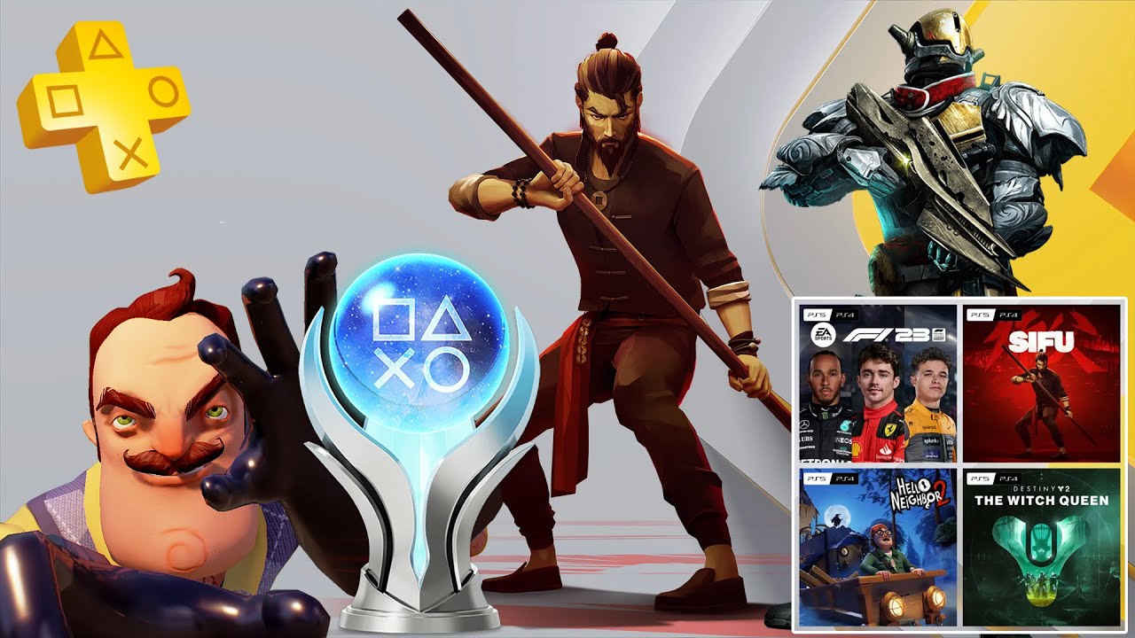 Hello F123 Three PLATINUMS Kick Back! 🏆 PS Plus Games SIFU, F123 and Hello ...
