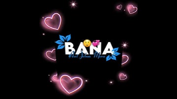 Pyar Ka Tohfa Tera Bana Hai Jeevan Mera | ❤️ Black Screen WhatsApp Status |Alight Motion Text Effect