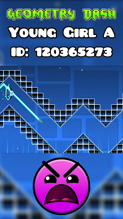 Young Girl A Funk in Geometry Dash #gd #robtop #geometrydash #shorts