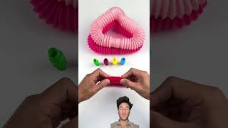 Mini nature pink pop tube gadgets ASMR satisfying#shorts