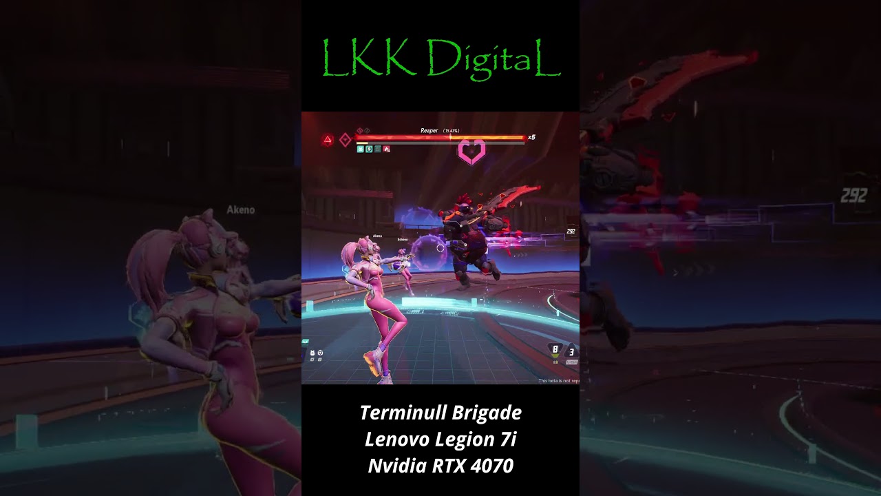 Terminull Brigade Reaper Boss Level Short.  