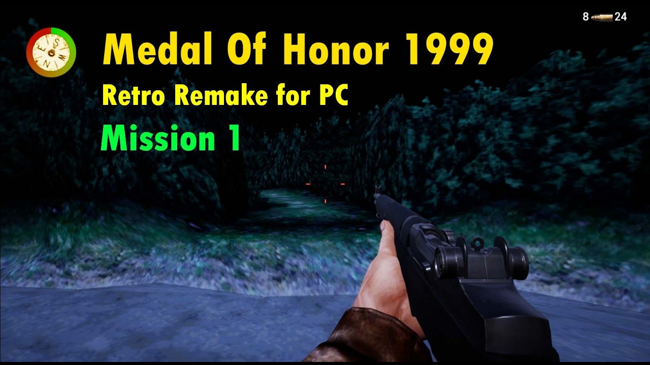 Medal Of Honor 1999 Retro Remake | Gameplay Walkthrough - Mission 1 ...