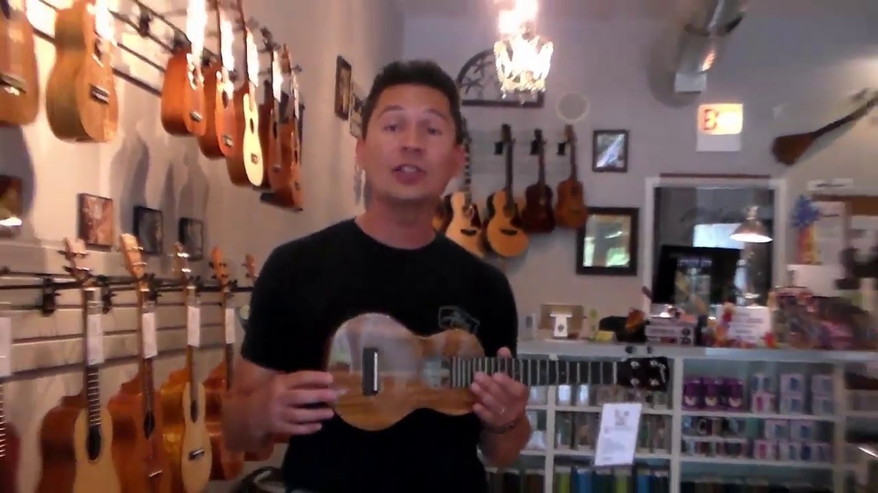 PONO MSSD Solid Mahogany Super Soprano Deluxe Ukulele - Soprano