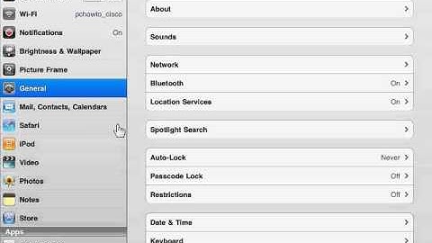 Apple iPad Change the Time Zone