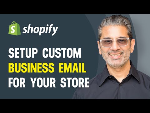 How to Setup a Custom Domain Email Address for Your Shopify Store