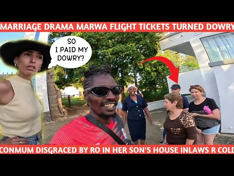 SAD ROCIO CABRERA LOCK MARWA MOM UNCLE OUT OF VILLA DOWRY DRAMA NO GIFT NO ENTRY FOR PARASITES