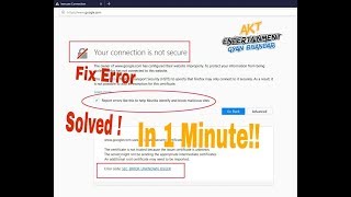 fix your connection is not secure in mozilla firefox |error code: sec_error_unknown_issuer in 1 min