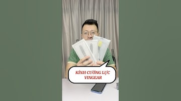 Kính cường lực Vingear. Com bo 3 tấm + 1 ốp #trunghieureviews  #kinhcuongluc #vingear #op #combo