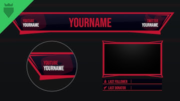 Flattyred (Stream Overlay | Speed Art + Template) | FREE