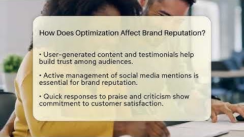 How Does Optimization Affect Brand Reputation? - Everyday-Networking