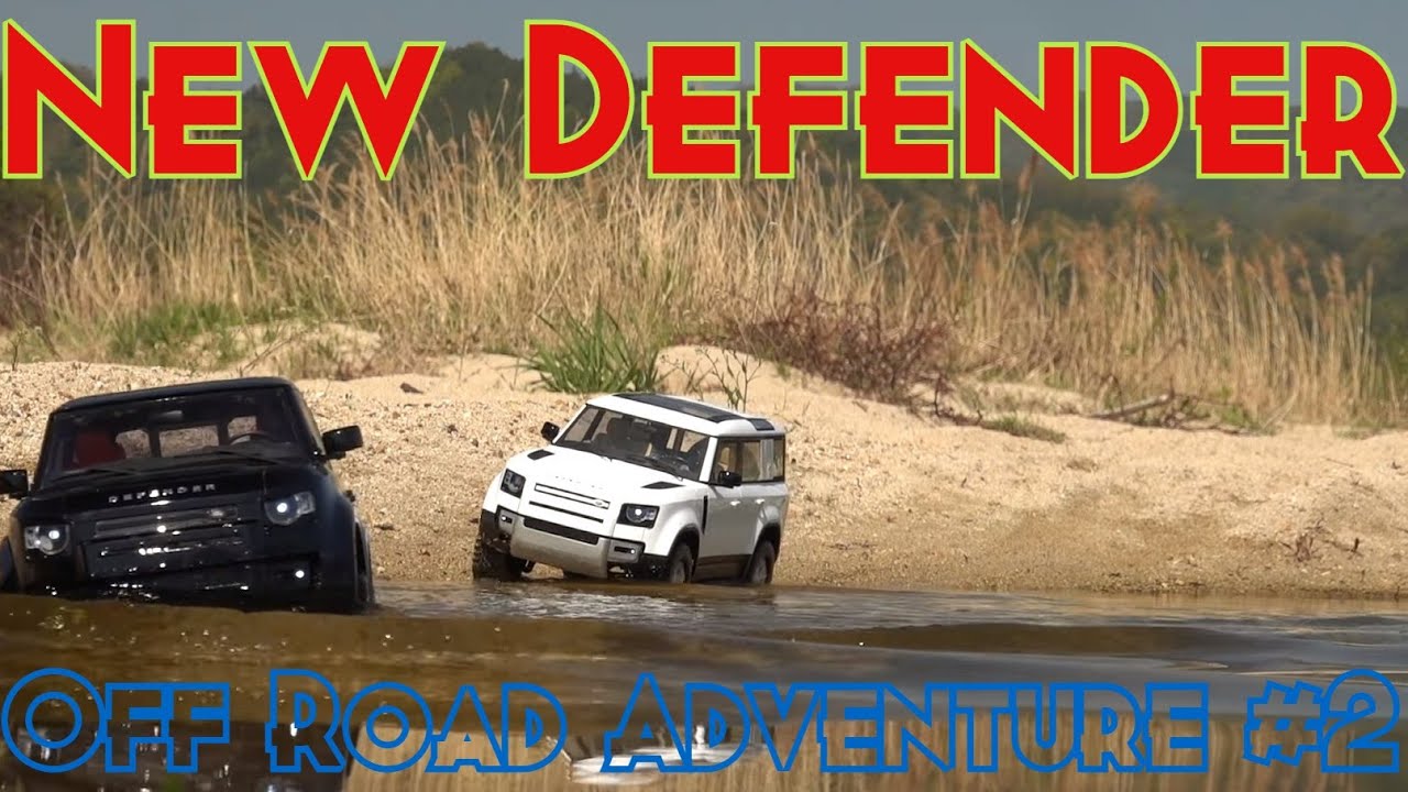 1/10 Scale Land Rover NEW Defender 110 | TRX-4 | Off-road Adventure #2 ...
