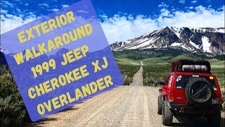 Living Out Of My Jeep Cherokee XJ - Exterior Walk-Around Of My Overland Set-Up