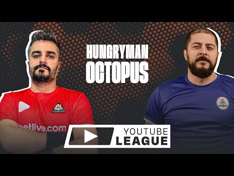 Youtube League - 1/2 ფინალი - @Octopusi vs @hungrymantv