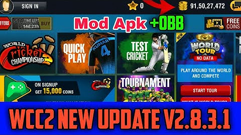 Wcc2 mod apk +obb☺v2.8.3.1||everything unlocked