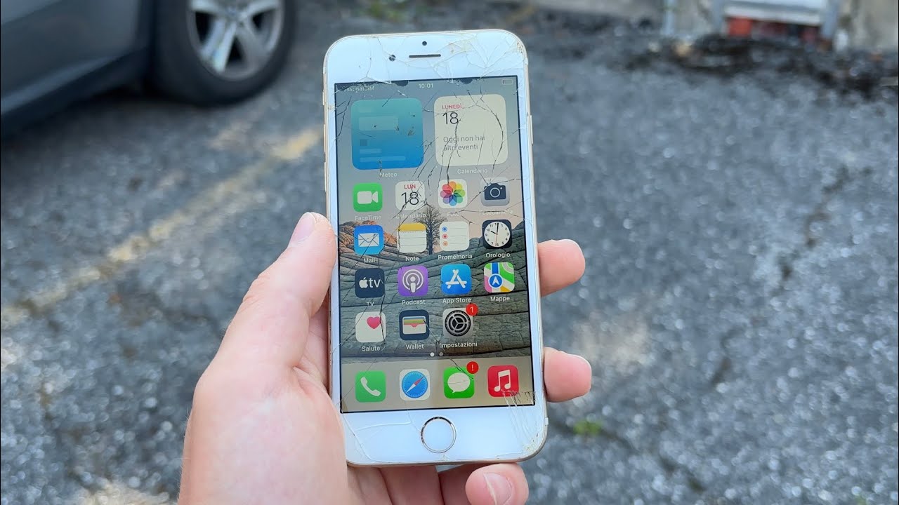 iPhone 6s destruction