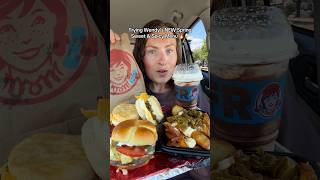 Trying Wendy’s NEW Spring Sweet & Spicy Menu 🔥🍦 #newfood #wendys #fastfood #foodreview #spicy