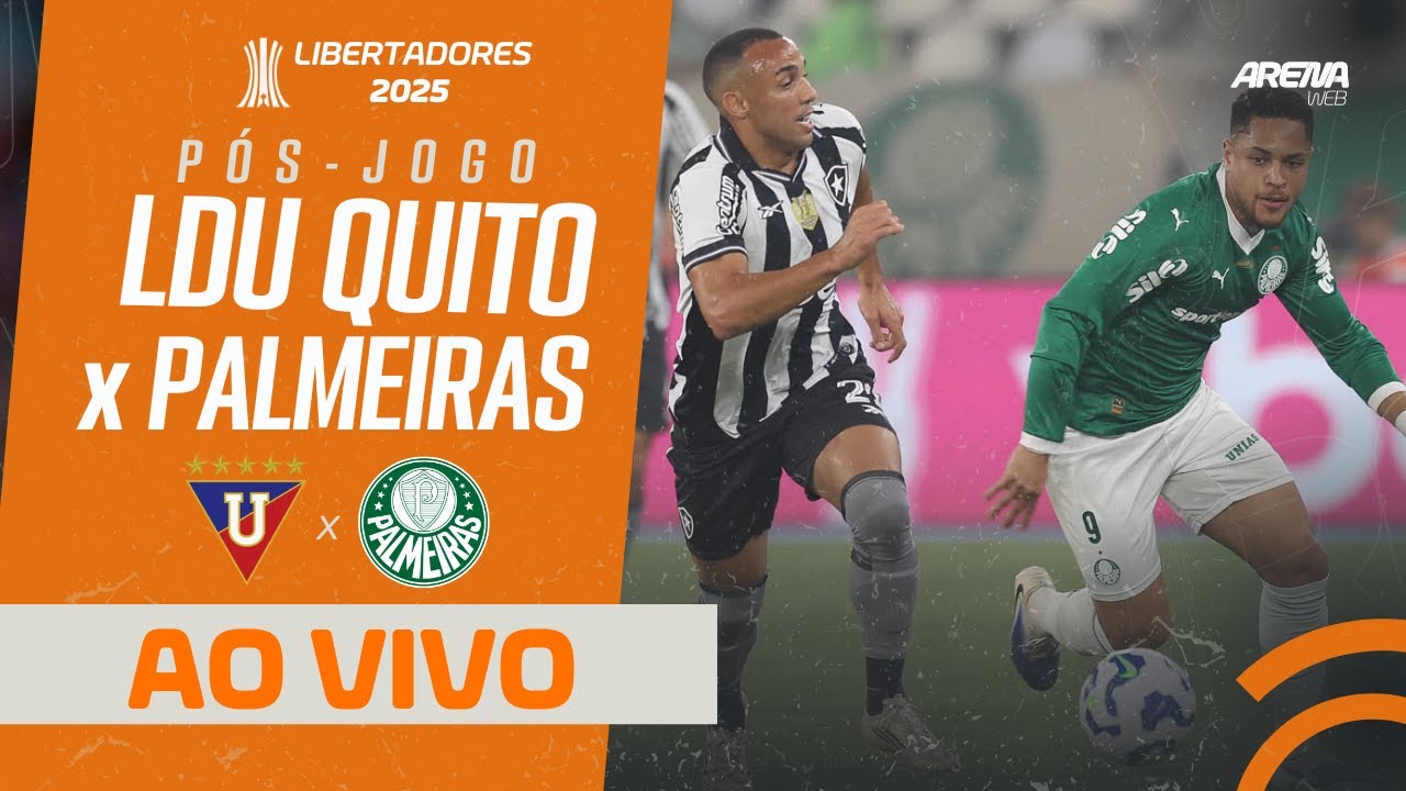 LDU 3x0 PALMEIRAS – PÓS-JOGO AO VIVO! LDU atropela o Palmeiras! 3x0 fora de casa!