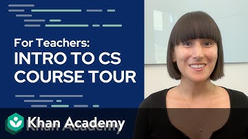 Course tour for teachers | Intro to CS - Python | Khan Academy