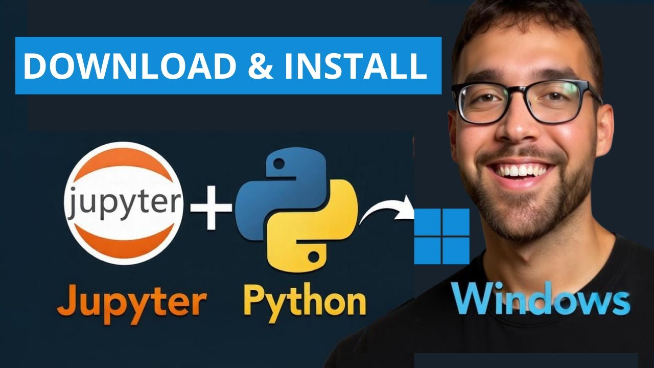 How to Download and Install Jupyter Notebook For Windows - YouTube