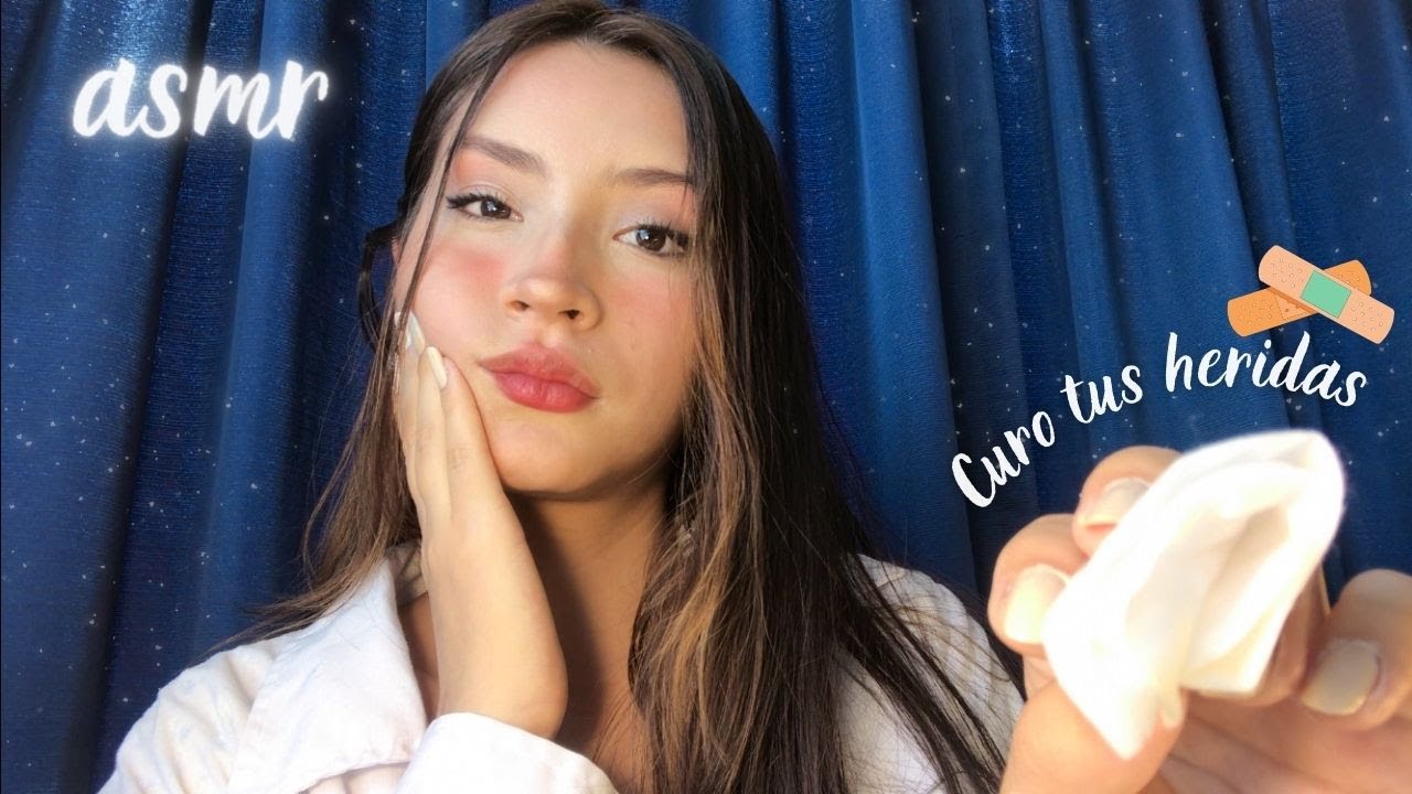 Asmr DOCTORA CURA tus HERIDAS | Roleplay |  ASMR en ESPAÑOL (Video personalizado)