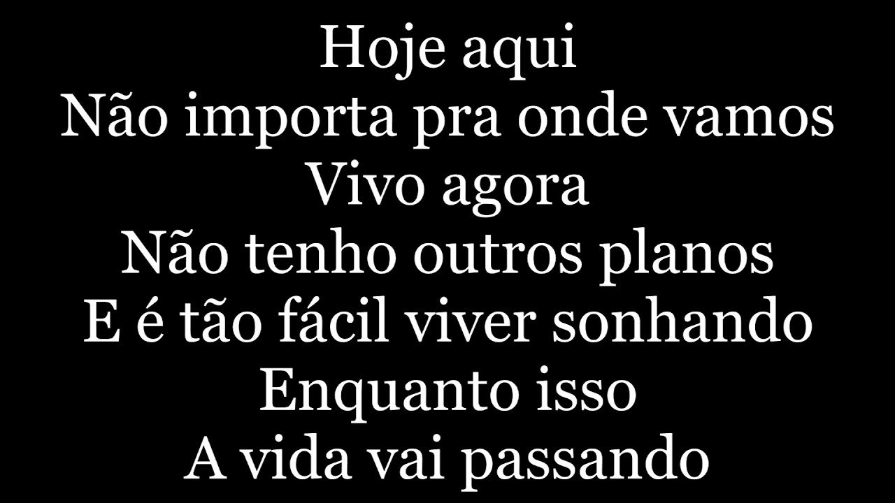 LS Jack - Amanhã Não Se Sabe (letra)