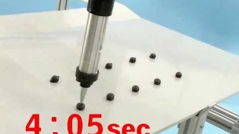 Applying sealer on door panel at high speed using NETZSCH Dispensing Pump and robot