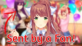 Another Fan Sent Me their DDLC Artwork ...
