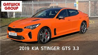 2019 Kia Stinger GTS 3.3l Petrol Turbo Automatic Coupe For Sale | Gatwick Kia, Crawley