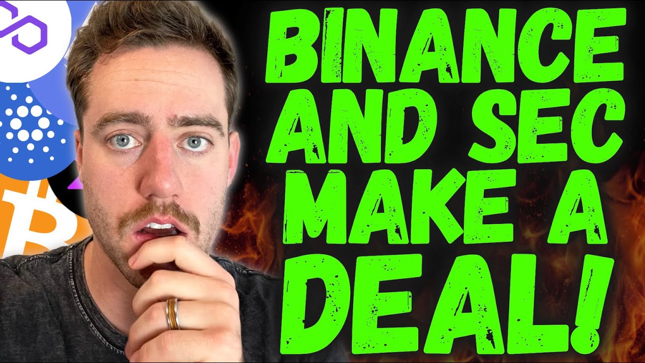 THE SEC JUST STRUCK A DEAL WITH BINANCE!
