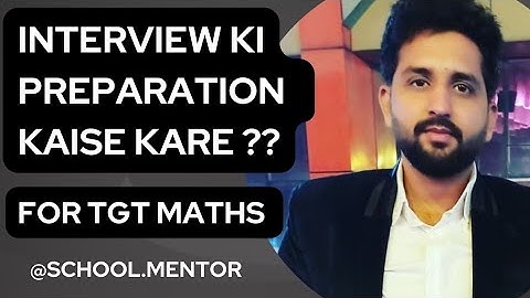 KVS Interview For TGT Maths #kvs #kvstgtmaths #tgtmaths #kvsinterview #kvsresult #kvsdemoteaching