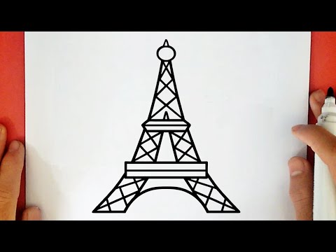 Video: Hoe maak je de Eiffeltoren snel en gemakkelijk van papier?