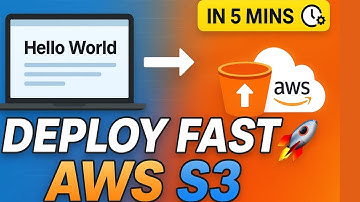 🚀 Deploy Your Static Website on AWS S3 in Minutes | Full Setup 🌐