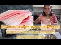 Khmer in canada make fermented fishprahok