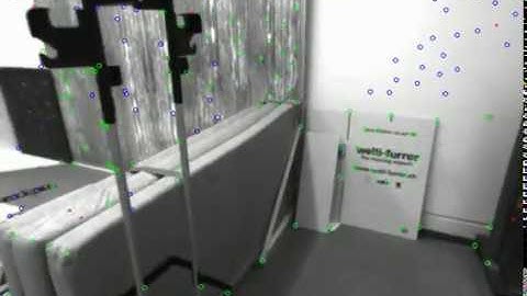 A feature tracking and detection inspired by Kimera-VIO pipeline