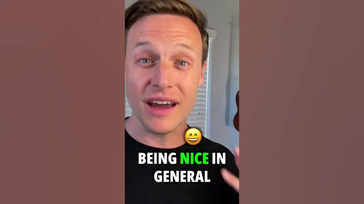 Being nice is attractive and a strength.  #shorts